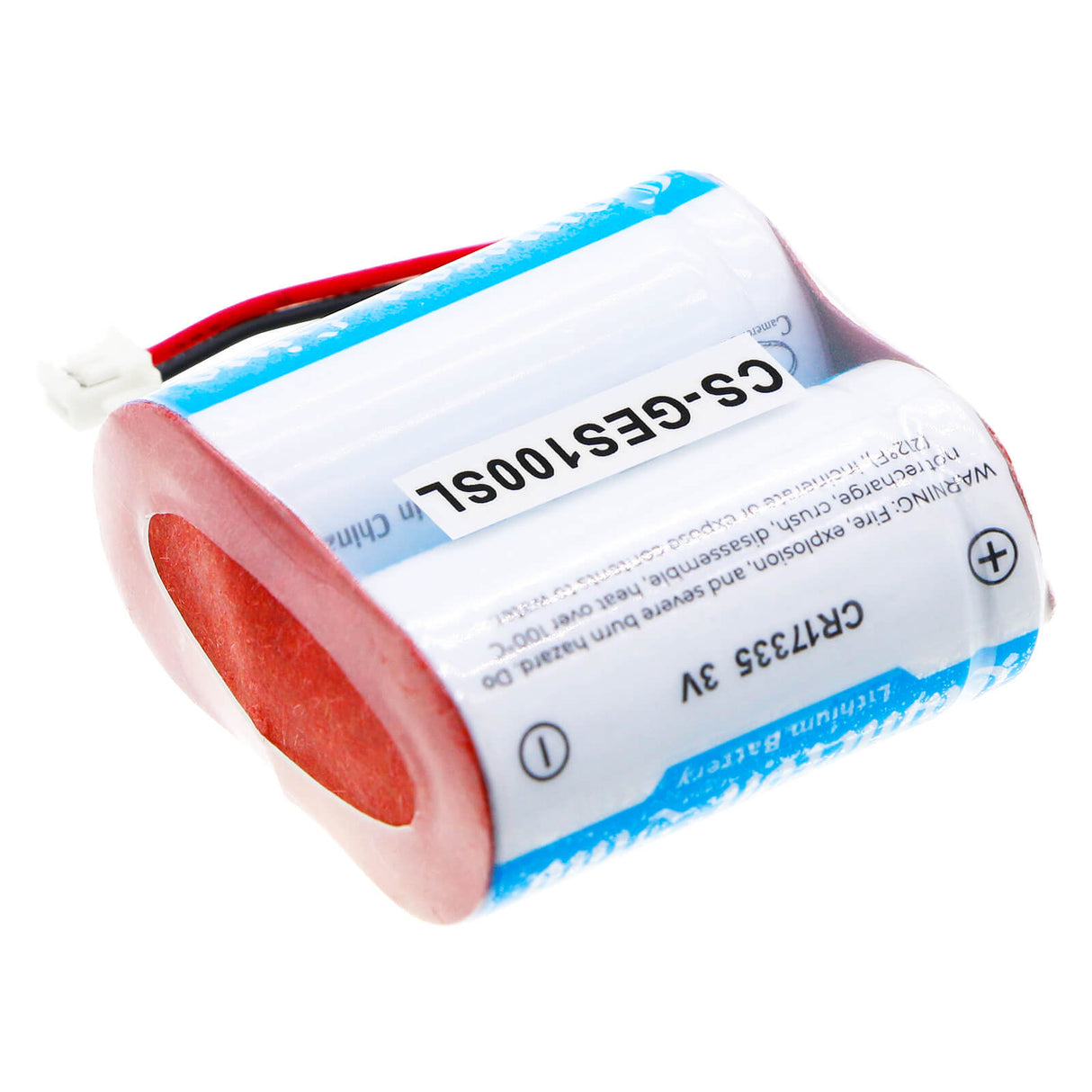 3.0V, Li-MnO2, 2700mAh, batterie de serrure de porte s'adapte à Glutz, 230779, 271964, Es1, 8.1Wh Door Lock Cameron Sino Technology Limited