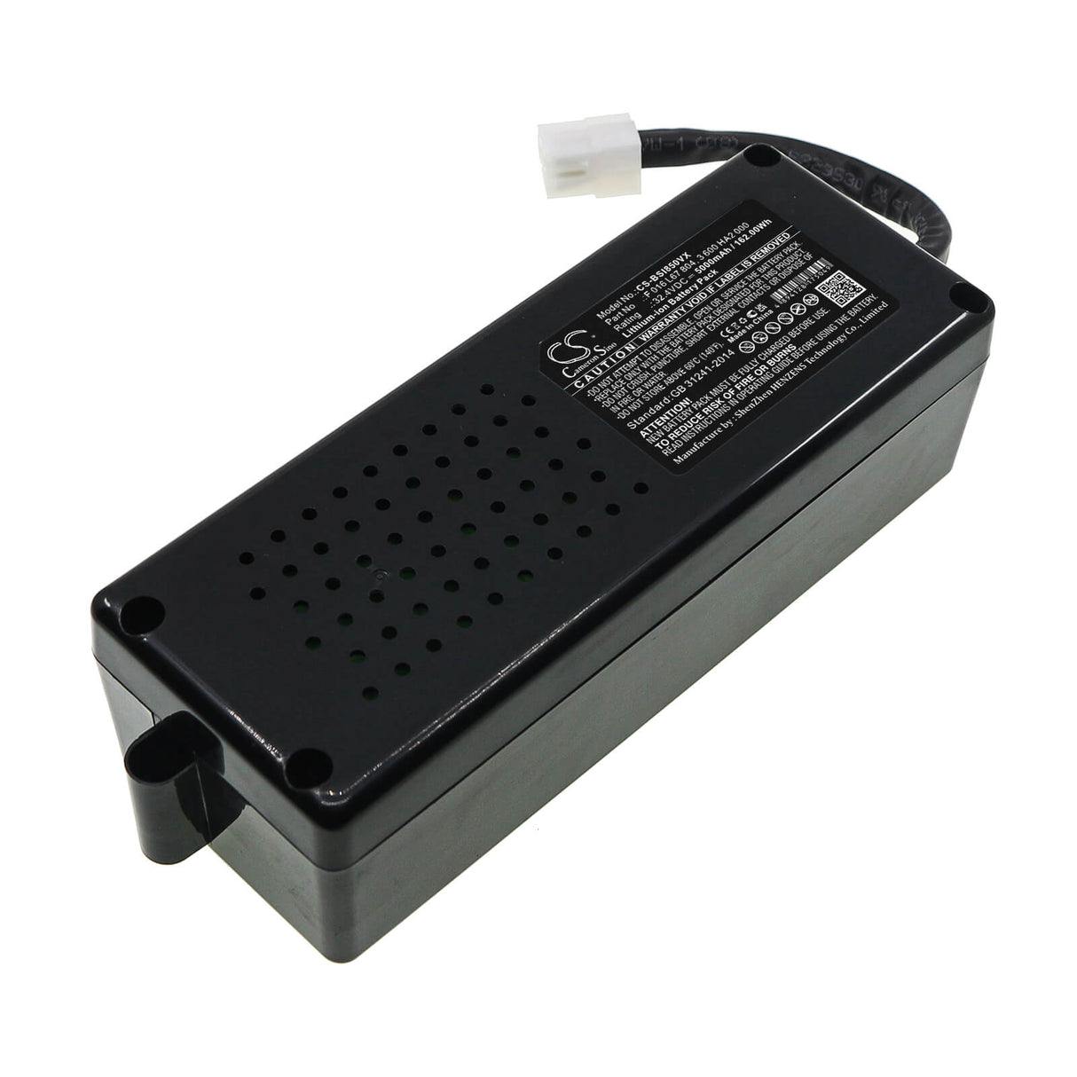 32.4V, Li-ion, 5000mAh, Lawn Mowers battery fits Bosch, 3 600 Ha2 000, Indego 1000, Indego 10c, 162.00Wh Lawn Mowers Cameron Sino Technology Limited (Dangerous Goods)