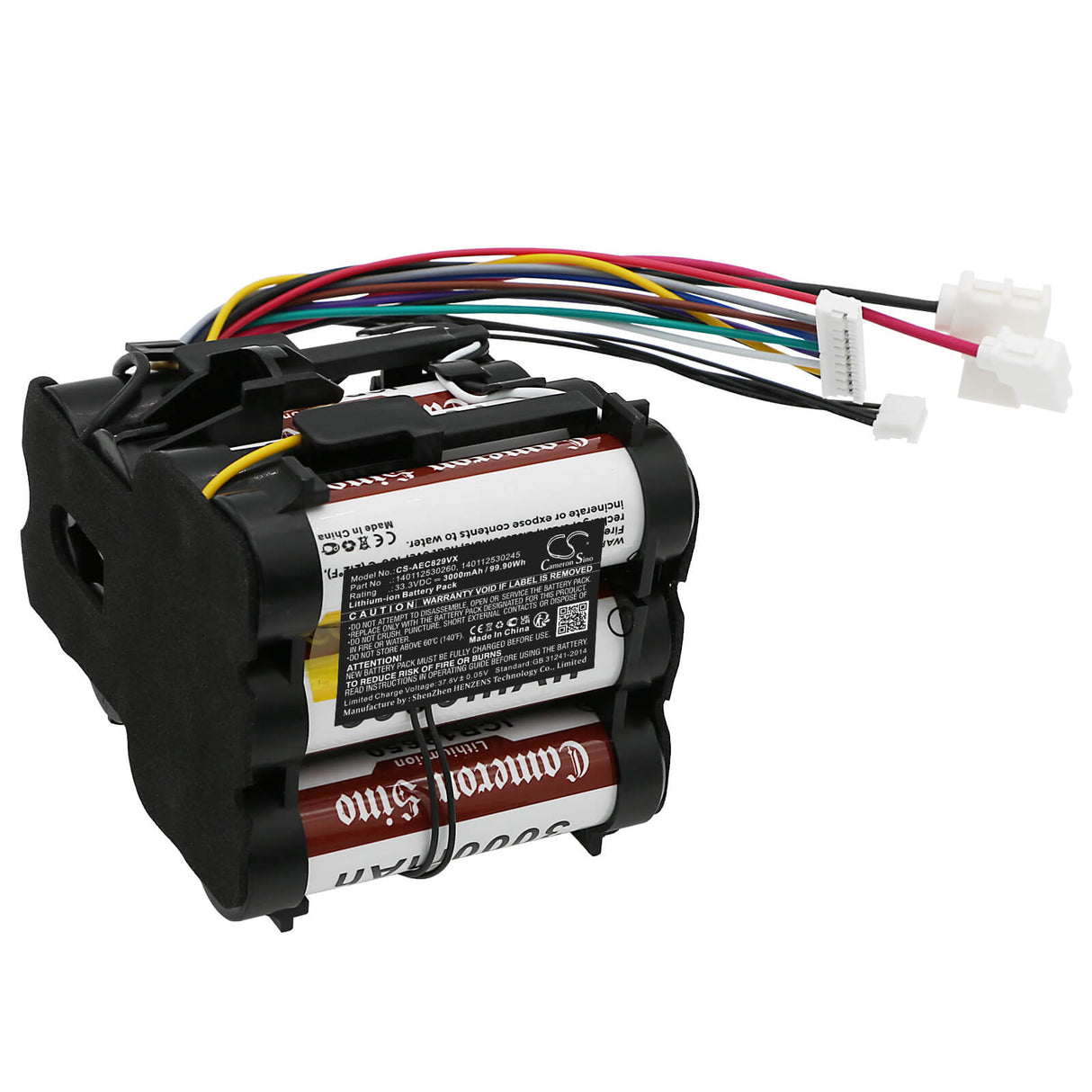 33.3V, Li-ion, 3000mAh, Vacuum battery fits Electrolux, Aeg, Cx8-2-80db, Cx8-2-80o, Cx8-2-80tm, 99.90Wh Vacuum Cameron Sino Technology Limited