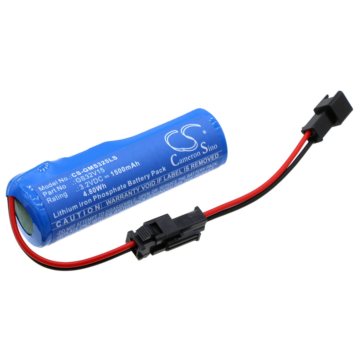 3.2V, LiFePO4, 1500mAh, Solar Battery battery fits Gama Sonic, Gs32v15, Baytown Bulb Gs-106b, Baytown Gs-106, 4.8Wh Solar Battery Cameron Sino Technology Limited