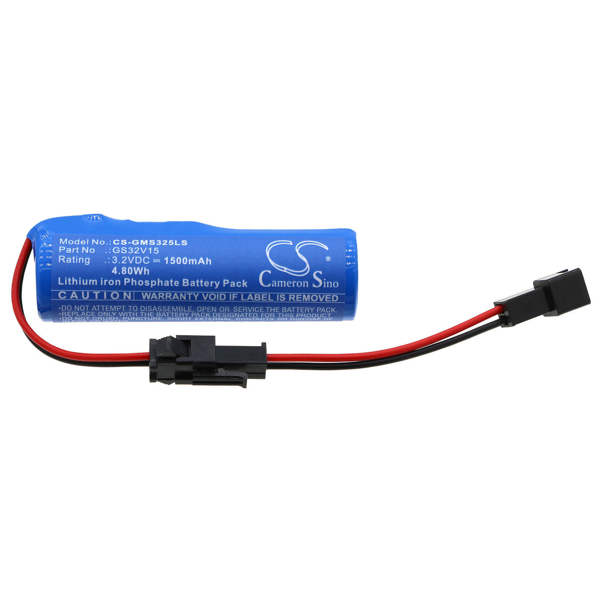 3.2V, LiFePO4, 1500mAh, Solar Battery battery fits Gama Sonic, Gs32v15, Baytown Bulb Gs-106b, Baytown Gs-106, 4.8Wh Solar Battery Cameron Sino Technology Limited