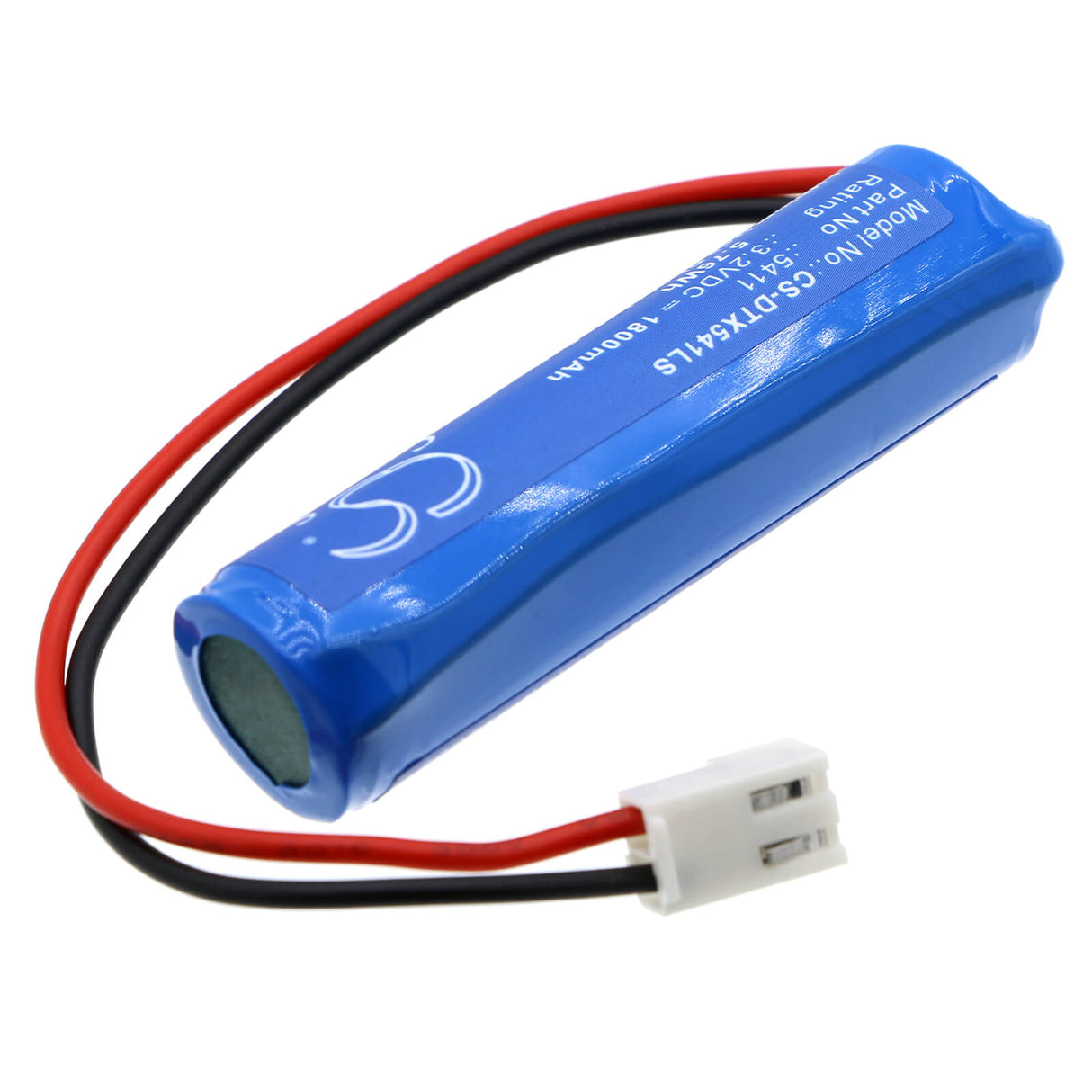 3,2V, LiFePO4, 1800mAh, batterie d'éclairage d'urgence compatible avec Dotlux, 5405, 3177-160120, 5406, 5,76Wh Éclairage d'urgence Cameron Sino Technology Limited