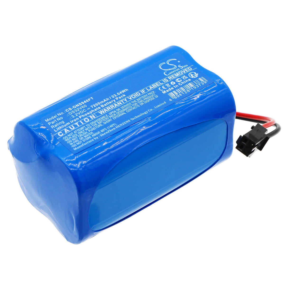 3.2V, LiFePO4, 7200mAh, Solar Battery battery fits Gama Sonic, Gs32v60, Gs-94c-d, 23.04Wh Solar Battery Cameron Sino Technology Limited
