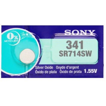 341 - Sr714sw 1.55 Volt Silver Oxide Battery Replacement Coin Cell Batteries Canadianbatteries.com
