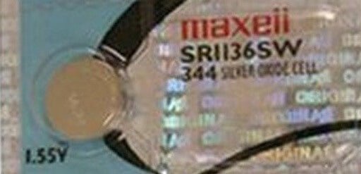 350 - Sr1136w 1.55 Volt Silver Oxide Battery Replacement Coin Cell Batteries Maxell