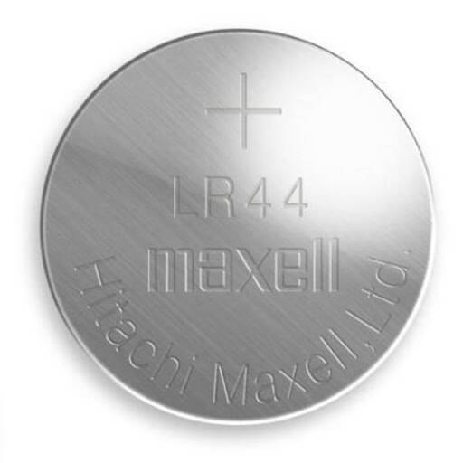357 - Lr44 1.5 Volt Alkaline Battery Replacement (Card of 10) Coin Cell Batteries Maxell