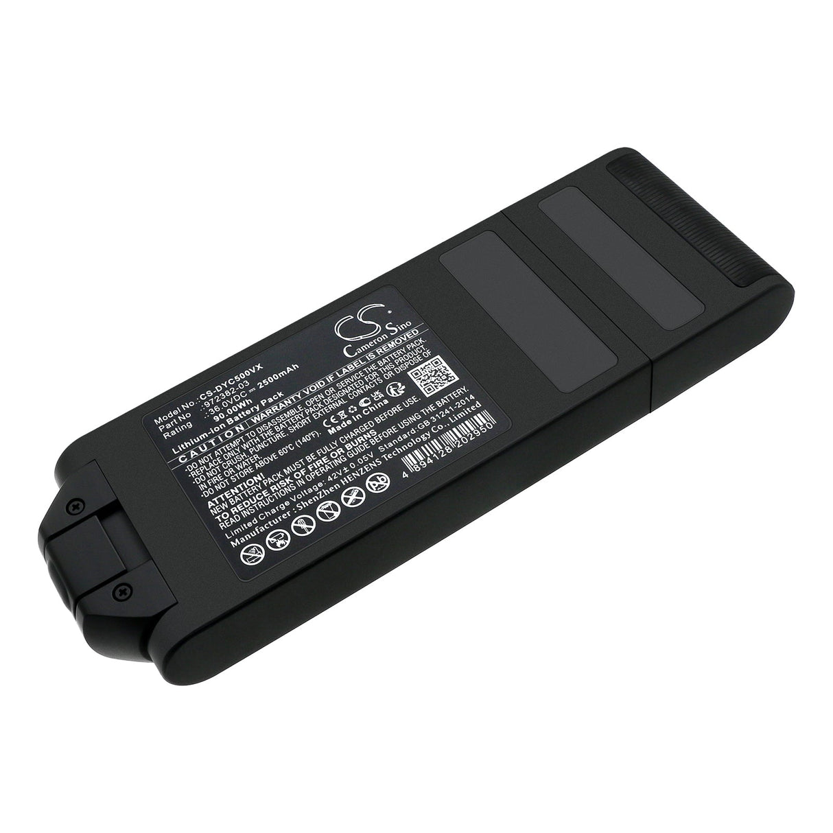 36.0v, Li-ion, 2500mah, Vacuum Battery Fits Dyson Gen 5 Detect Stick Vacuum, Gen 5 Outsize Stick Vacuum, 90.00wh Vacuum Cameron Sino Technology Limited