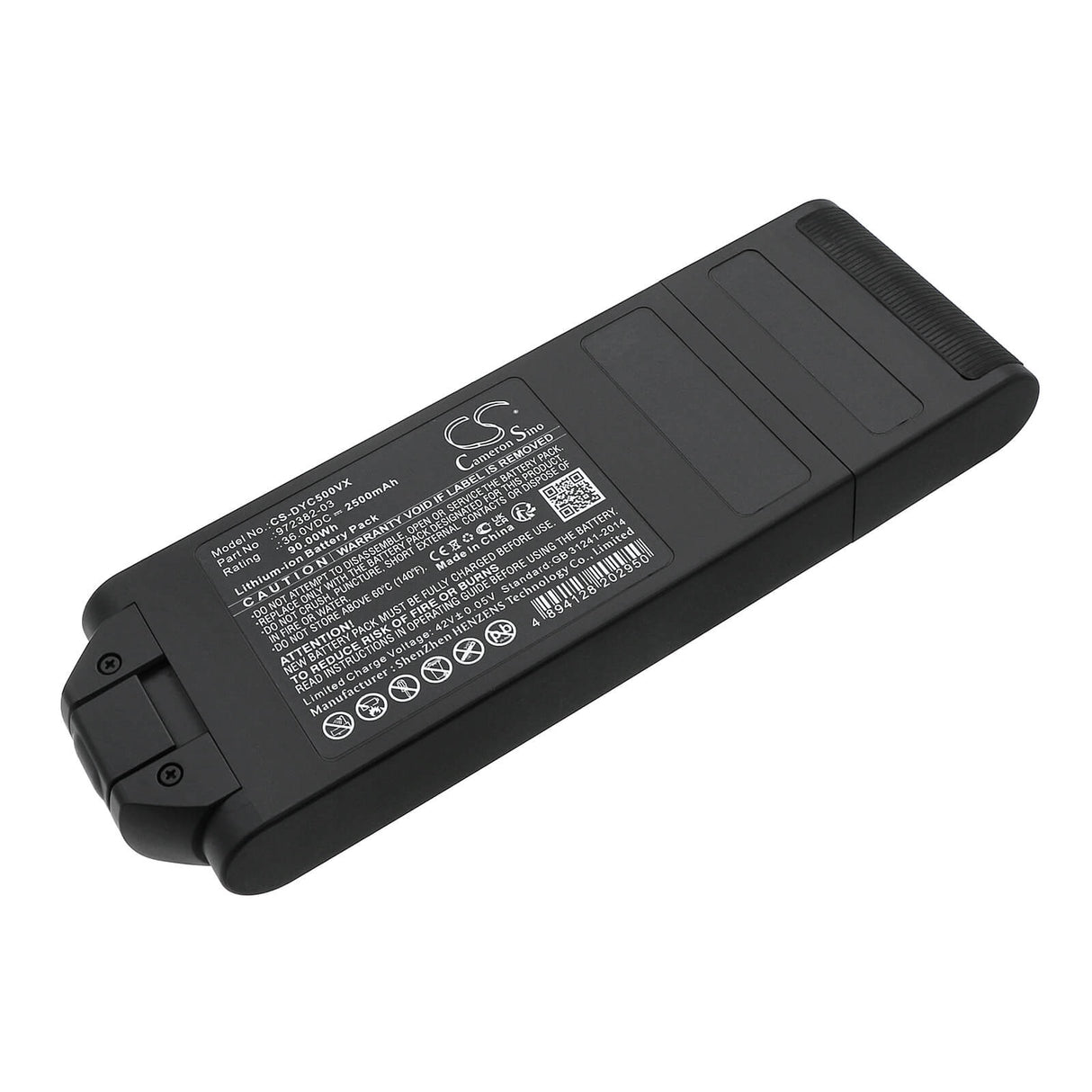 36.0v, Li-ion, 2500mah, Vacuum Battery Fits Dyson Gen 5 Detect Stick Vacuum, Gen 5 Outsize Stick Vacuum, 90.00wh Vacuum Cameron Sino Technology Limited