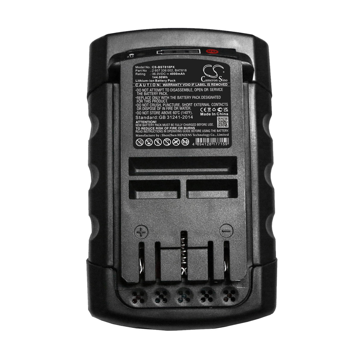 36.0V, Li-ion, 4000mAh, Power Tools battery fits Bosch, 11536vsr, 11536c, 11536c-1, 144Wh Power Tools Cameron Sino Technology Limited (Dangerous Goods)