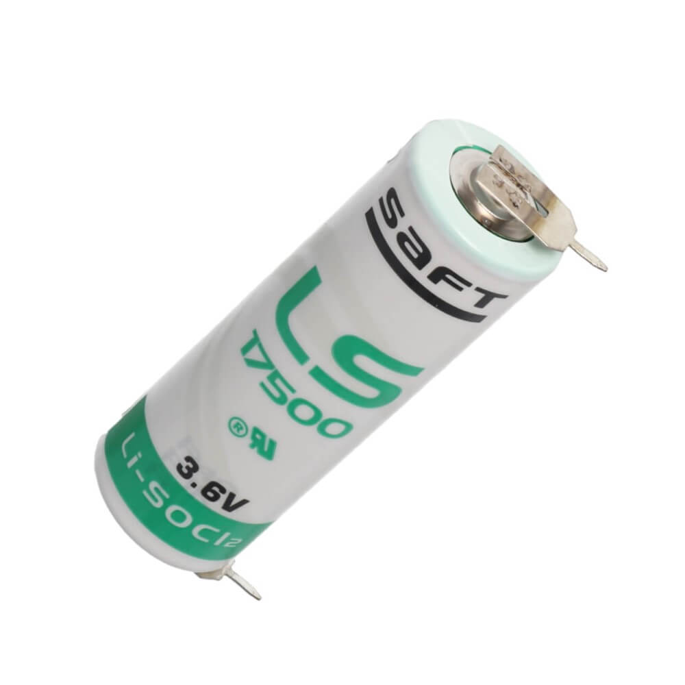 3.6v 3600mah A-size Saft Ls17500 Battery With Single Pc Pins Saft Batteries Saft Lithium Batteries