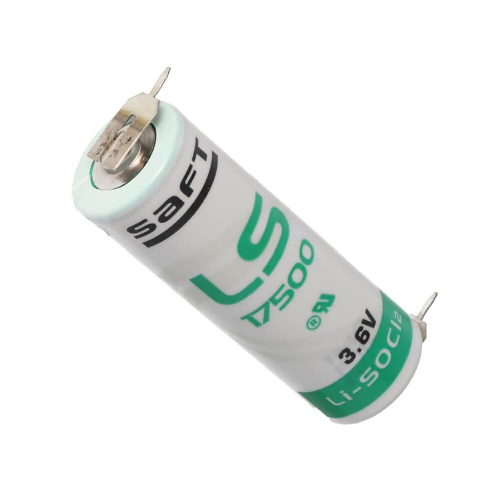 3.6v 3600mah A-size Saft Ls17500 Battery With Single Pc Pins Saft Batteries Saft Lithium Batteries