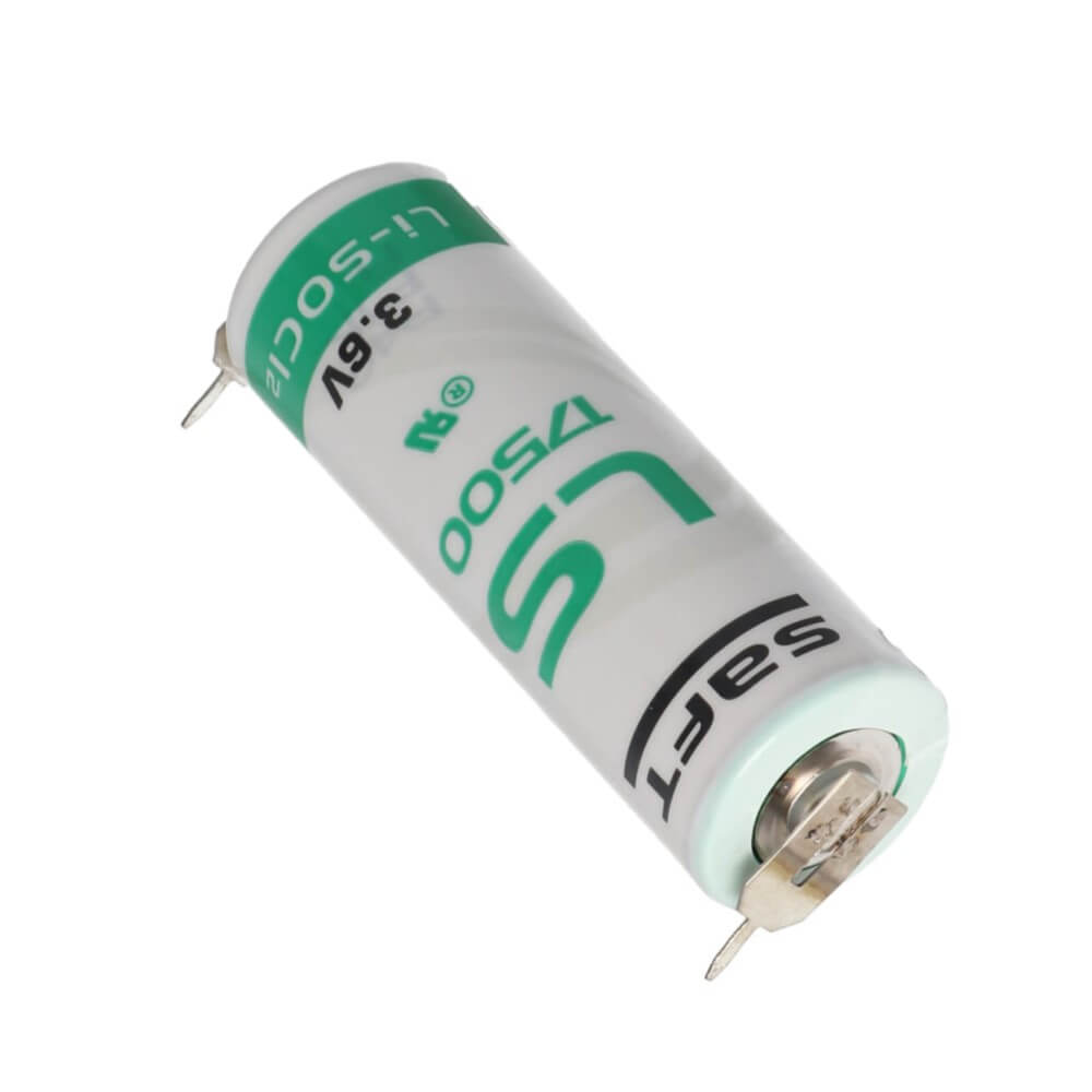 3.6v 3600mah A-size Saft Ls17500 Battery With Single Pc Pins Saft Batteries Saft Lithium Batteries