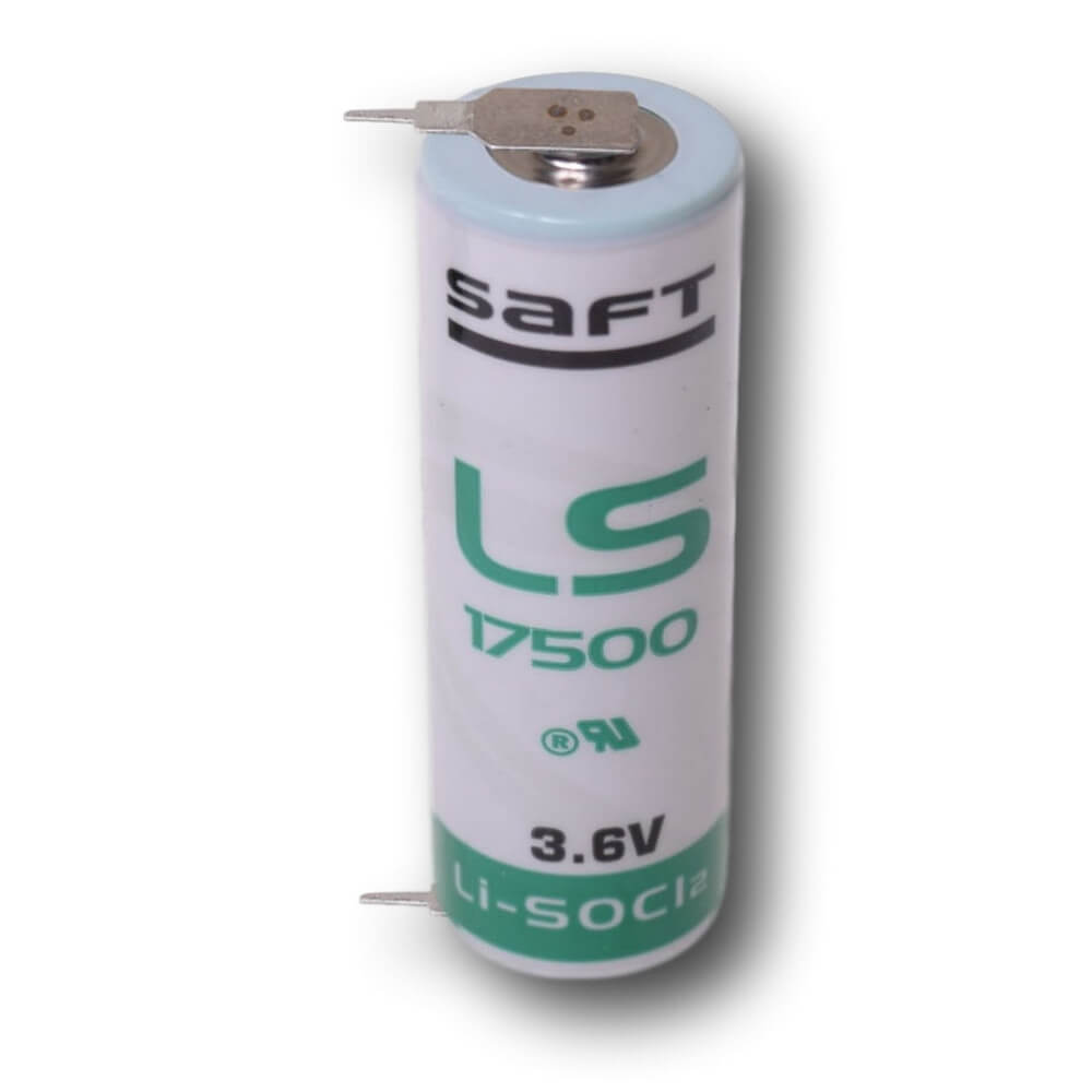 3.6v 3600mah A-size Saft Ls17500 Battery With Single Pc Pins Saft Batteries Saft Lithium Batteries
