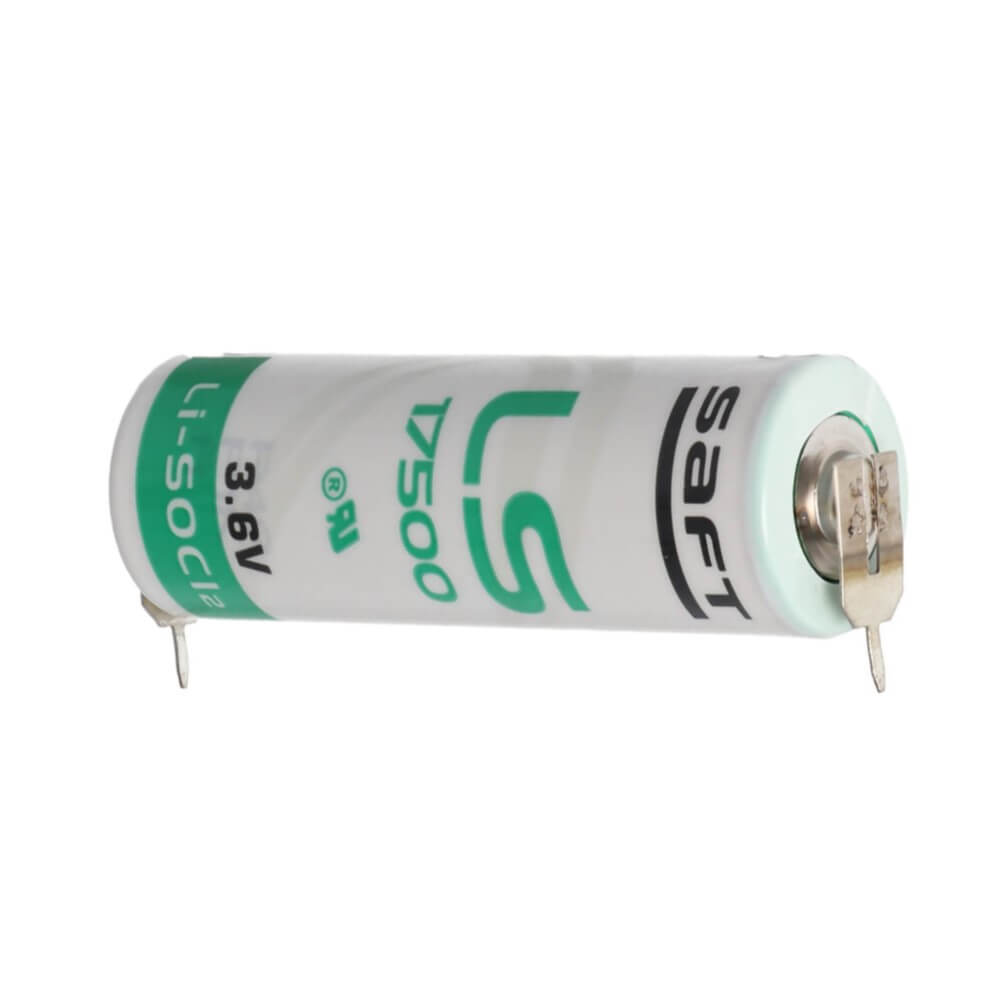 3.6v 3600mah A-size Saft Ls17500 Battery With Single Pc Pins Saft Batteries Saft Lithium Batteries