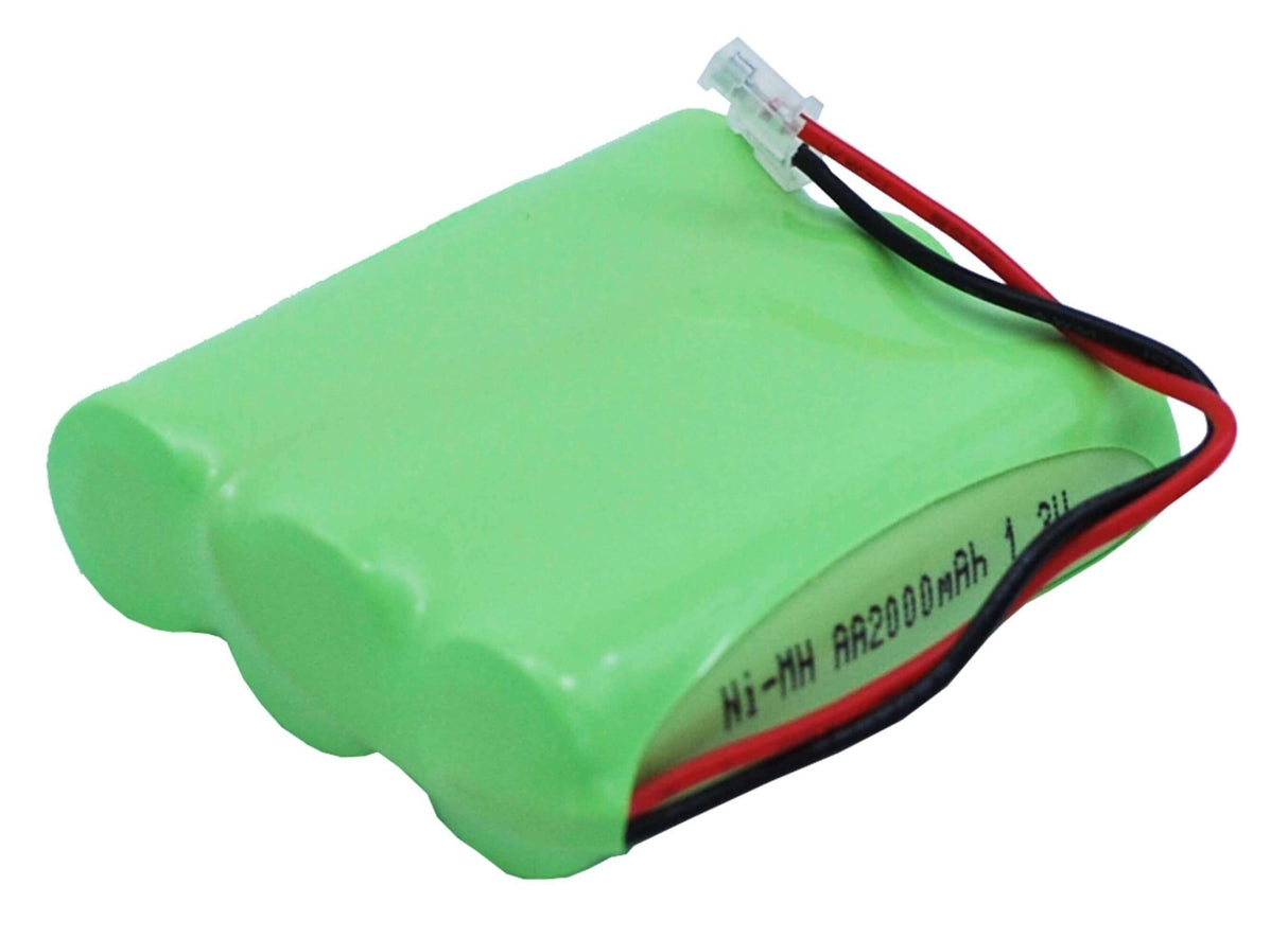 3.6V, Ni-MH, 2000mAh, Cordless Phone battery fits Universel, Aa X 3, 7.2Wh Cordless Phone Cameron Sino Technology Limited (Cordless Phone)