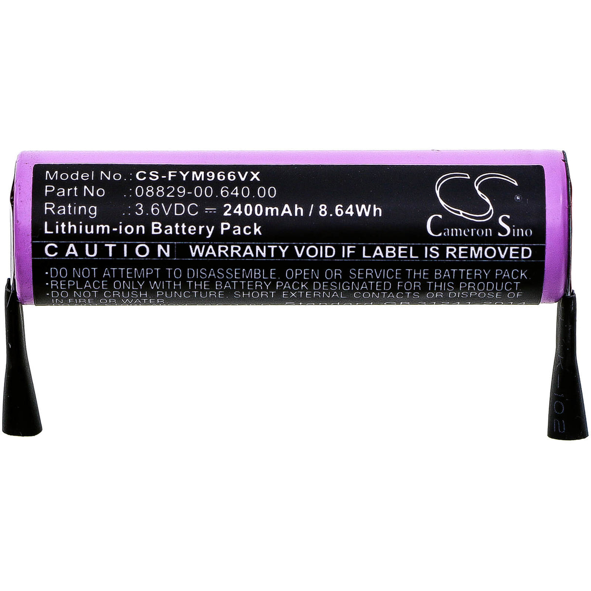 3.6V, Li-ion, 2400mAh, Gardening Tools battery fits Flymo, 08829-00.640.00, 9668616-01, Freestyler, 8.64Wh Gardening Tools Cameron Sino Technology Limited (Power Tools)