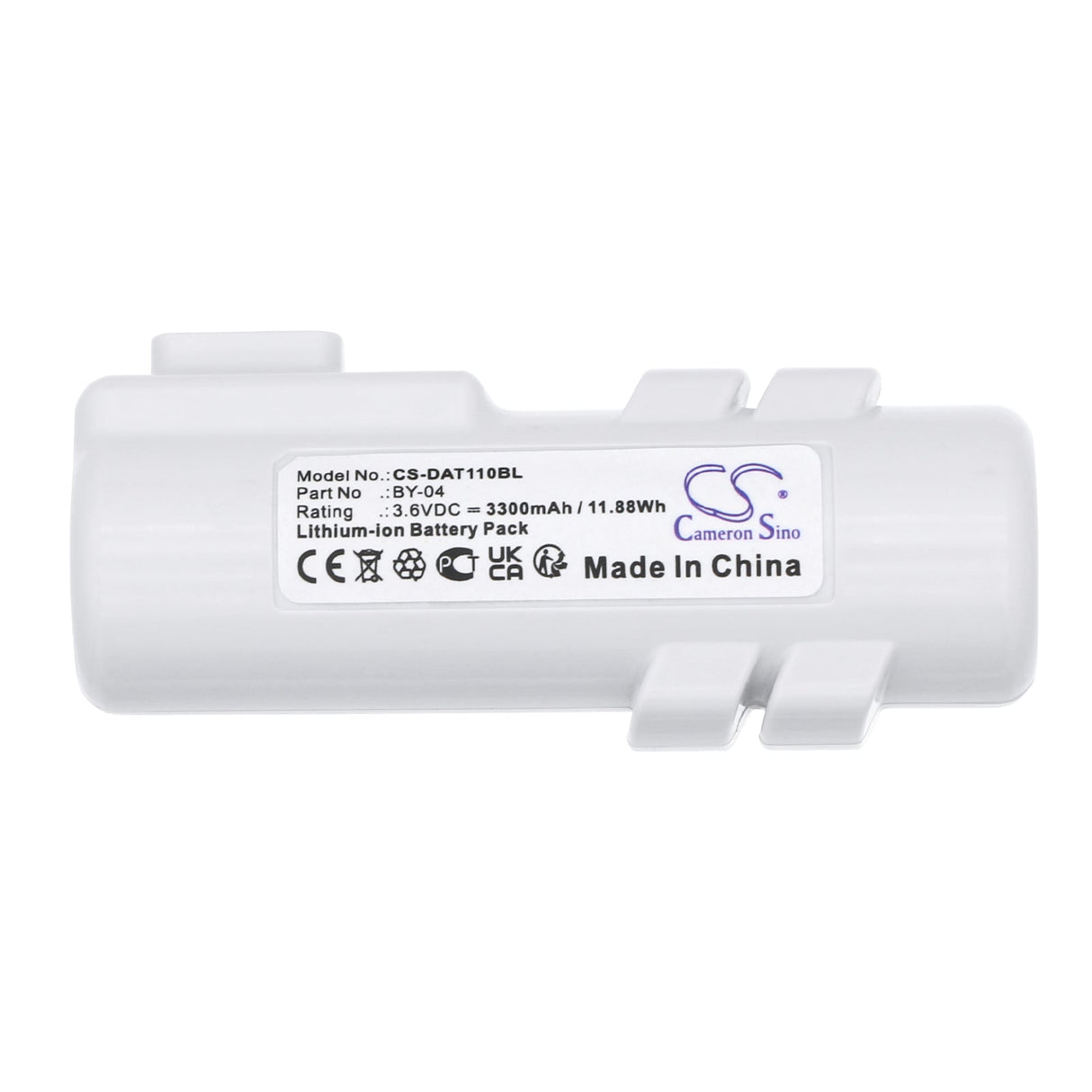 3.6V, Li-ion, 3300mAh Barcode Scanner Battery fits Datalogic, Joya Touch, Joya Touch A6, 11.88Wh Barcode Scanner Cameron Sino Technology Limited