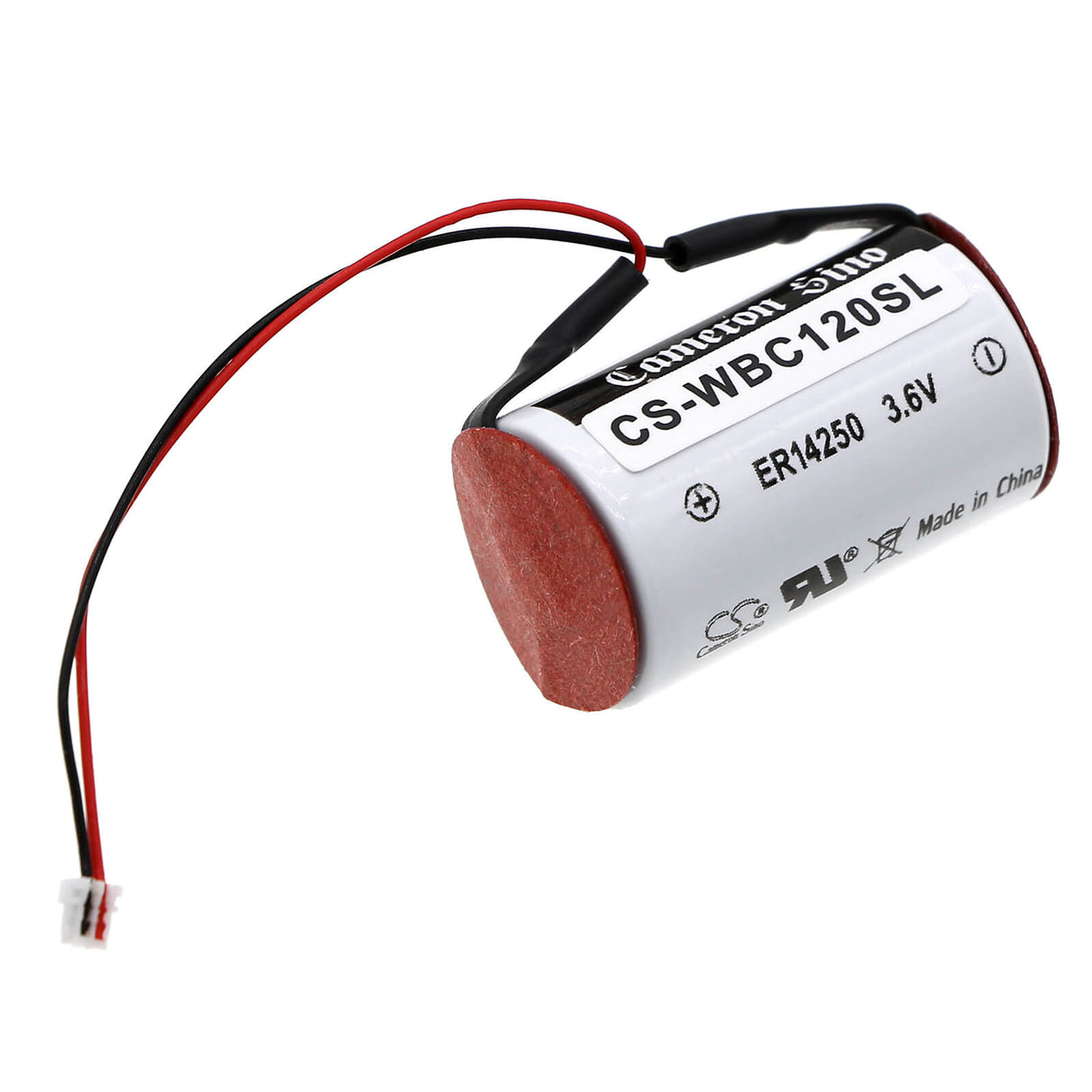 3.6V, Li-SOCl2, 1200mAh, batterie de serrure de porte convient à Dom, Winkhaus, 4765, Protector, Winkhaus Blue Chip, 4.32Wh Serrure de porte Cameron Sino Technology Limited
