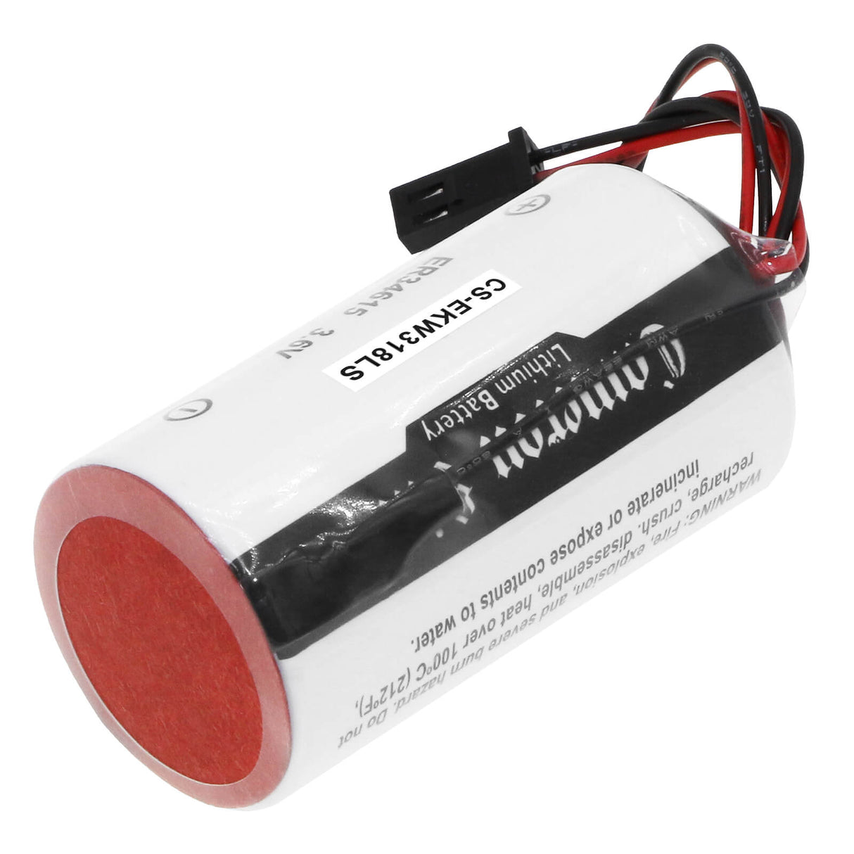 3.6v, Li-socl2, 14500mah, Batterie de caméra de sécurité compatible avec Elkron, 80hp8100111, Hp30wl, 52.20wh Caméra de sécurité domestique Cameron Sino Technology Limited