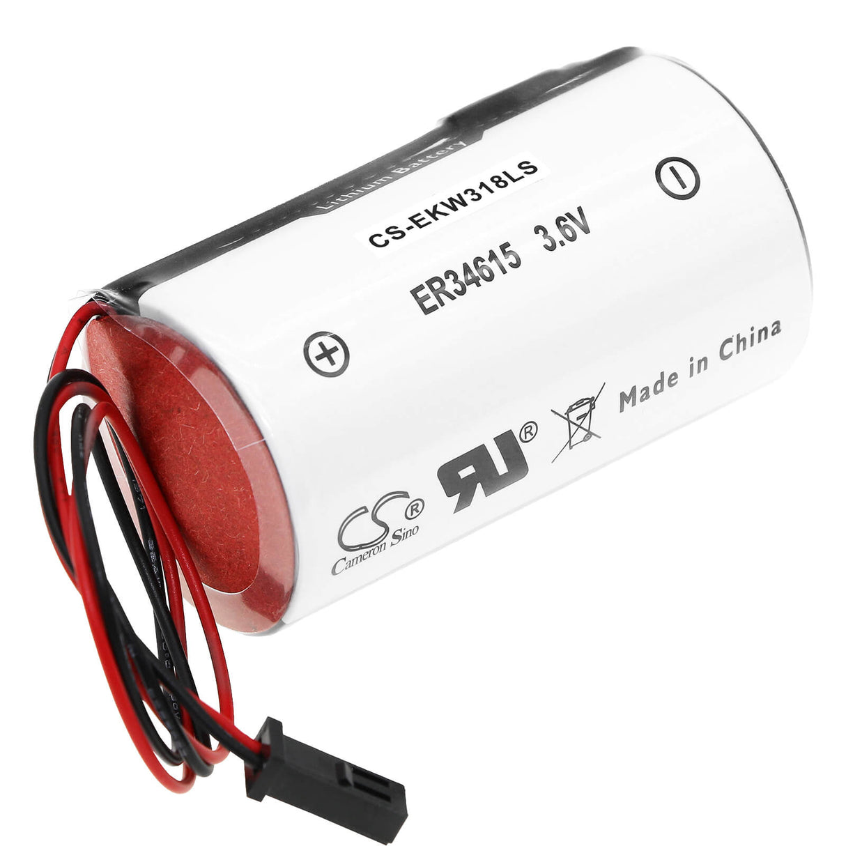3.6v, Li-socl2, 14500mah, Batterie de caméra de sécurité compatible avec Elkron, 80hp8100111, Hp30wl, 52.20wh Caméra de sécurité domestique Cameron Sino Technology Limited
