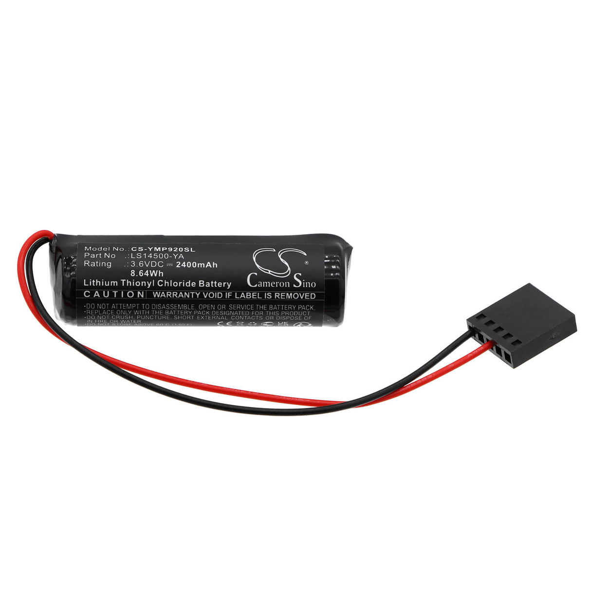 3.6v, Li-socl2, 2400mah, PLC Battery fits Yaskawa Dba0003-mi20, Mp920, Msp-120xc9600, 8.64wh PLC Cameron Sino Technology Limited