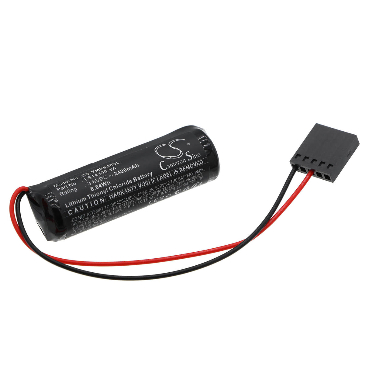 3.6v, Li-socl2, 2400mah, PLC Battery fits Yaskawa Dba0003-mi20, Mp920, Msp-120xc9600, 8.64wh PLC Cameron Sino Technology Limited