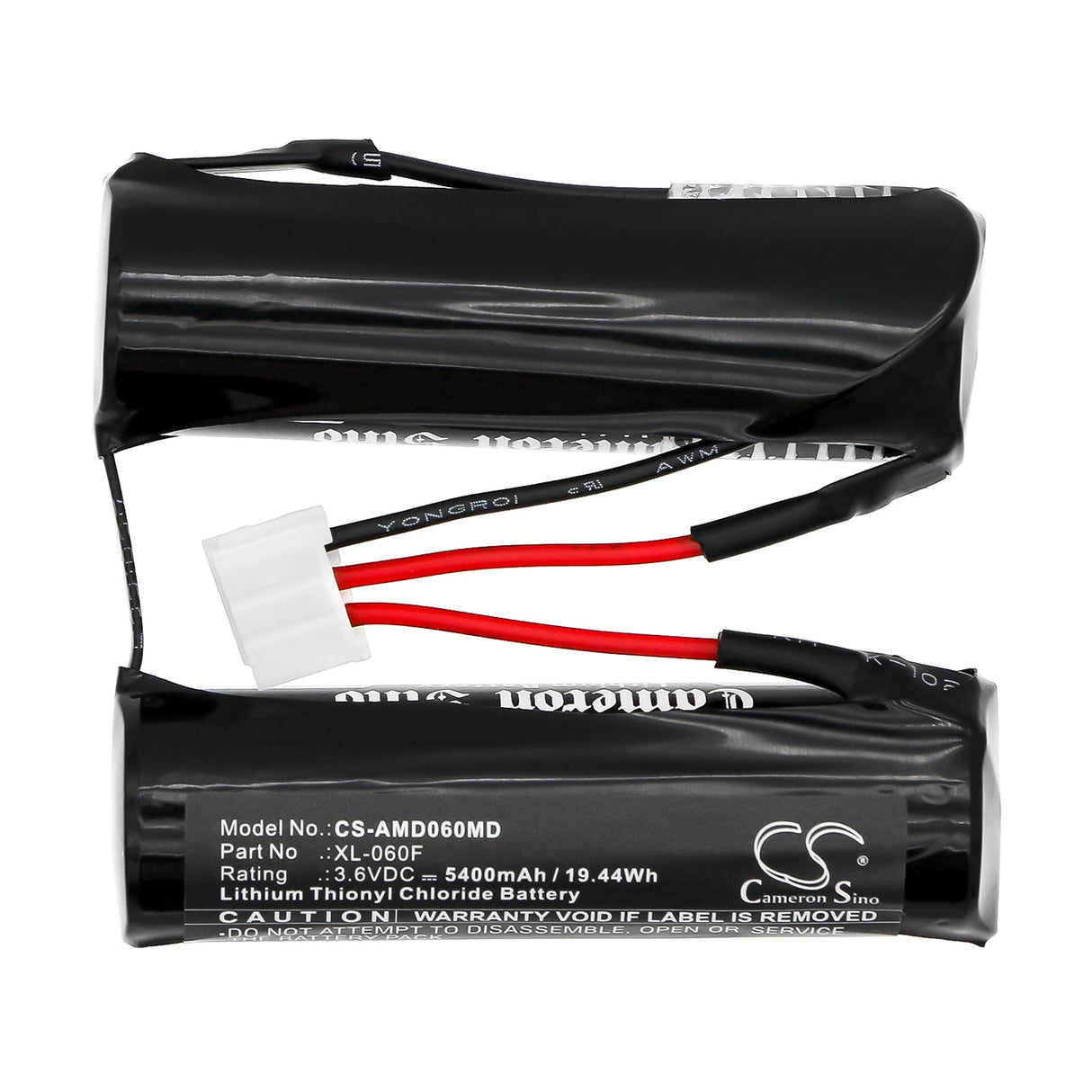 3.6V, Li-SOCl2, 5400mAh, Medical battery fits Amvex, Digital Vacuum Regulator, 19.44Wh Medical Cameron Sino Technology Limited (Medical)