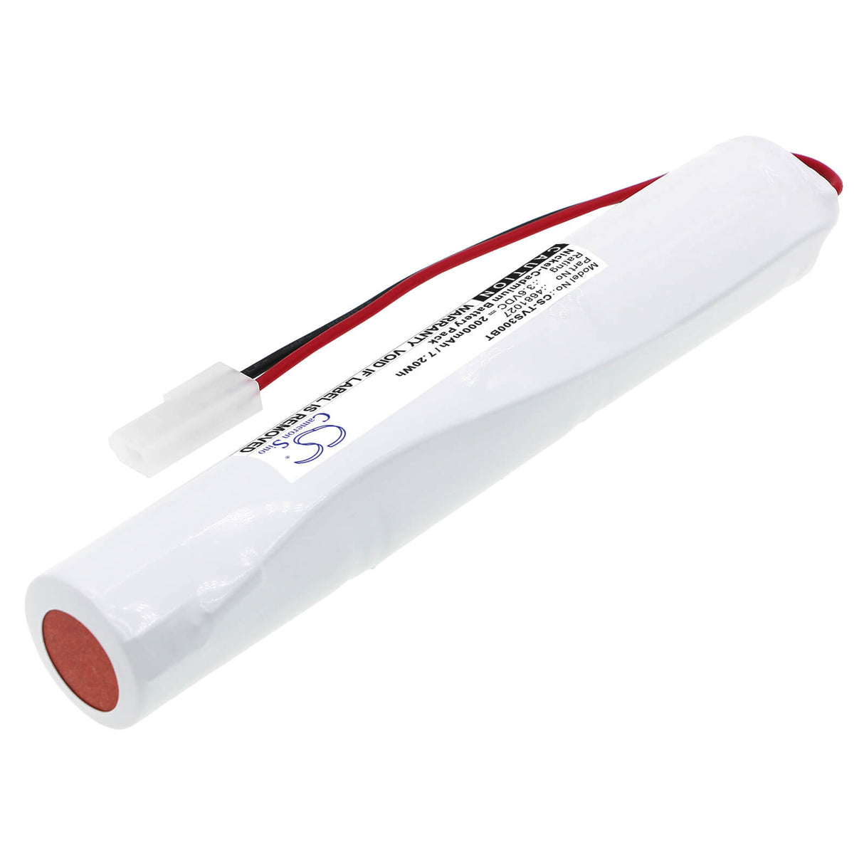 3.6V, Ni-CD, 2000mAh, batterie d'éclairage de secours compatible avec Thorn, Nlb, 4681027, Voyager Solid E3, Voyager Solid E3 E3t, 7.20Wh Éclairage de secours Cameron Sino Technology Limited