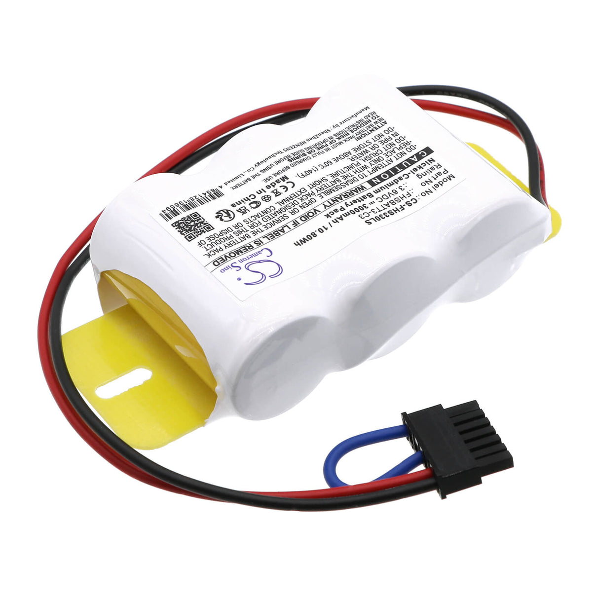 3.6V, Ni-CD, 3000mAh, batterie d'éclairage d'urgence compatible avec Fullham, Fhsbatt3-c3, 10.80Wh Éclairage d'urgence Cameron Sino Technology Limited