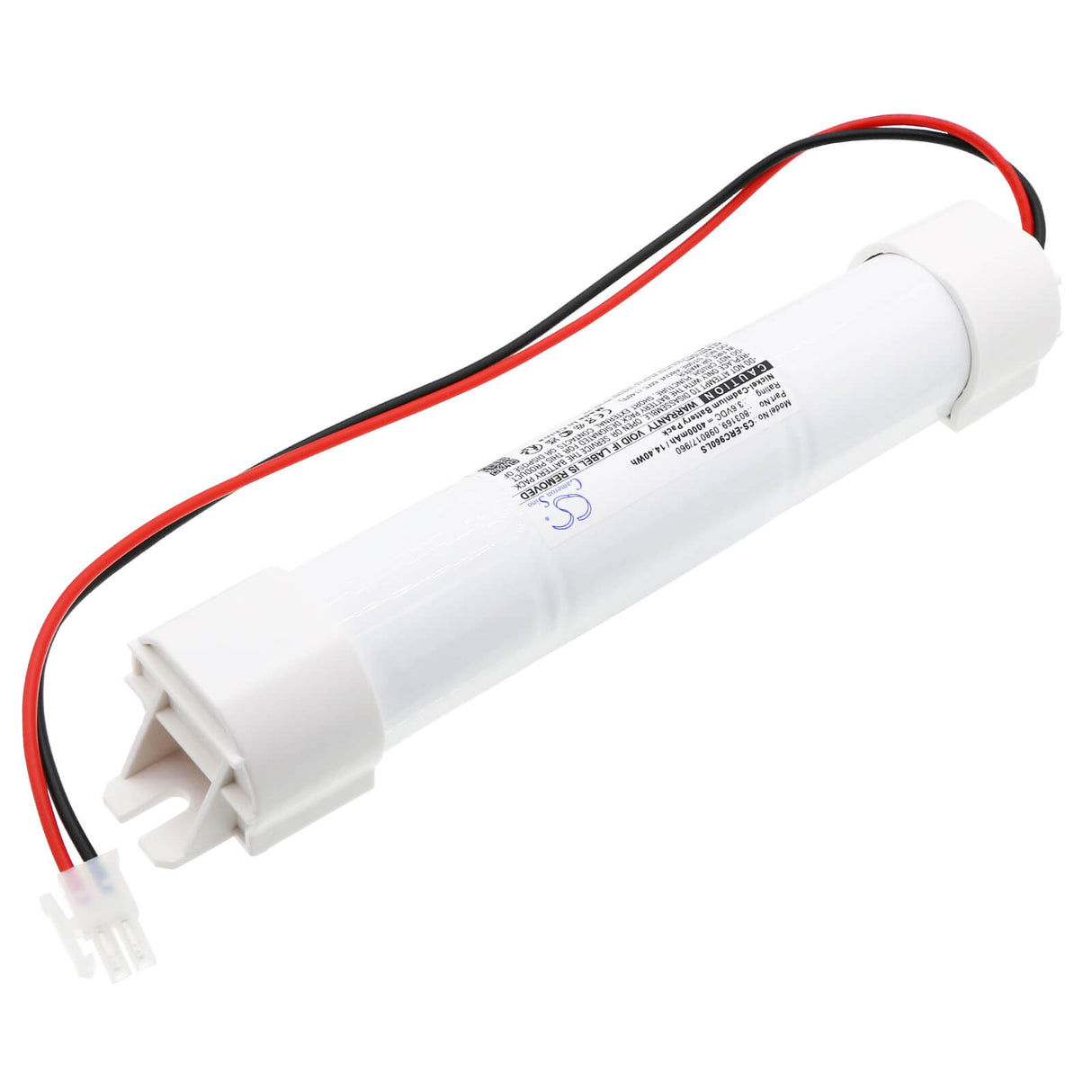 3,6V, Ni-CD, 4000mAh, batterie d'éclairage de secours compatible avec Erc, Arts, 098017/960, éclairage de secours Combitronic, Lfe 03b, 14,40Wh éclairage de secours Cameron Sino Technology Limited