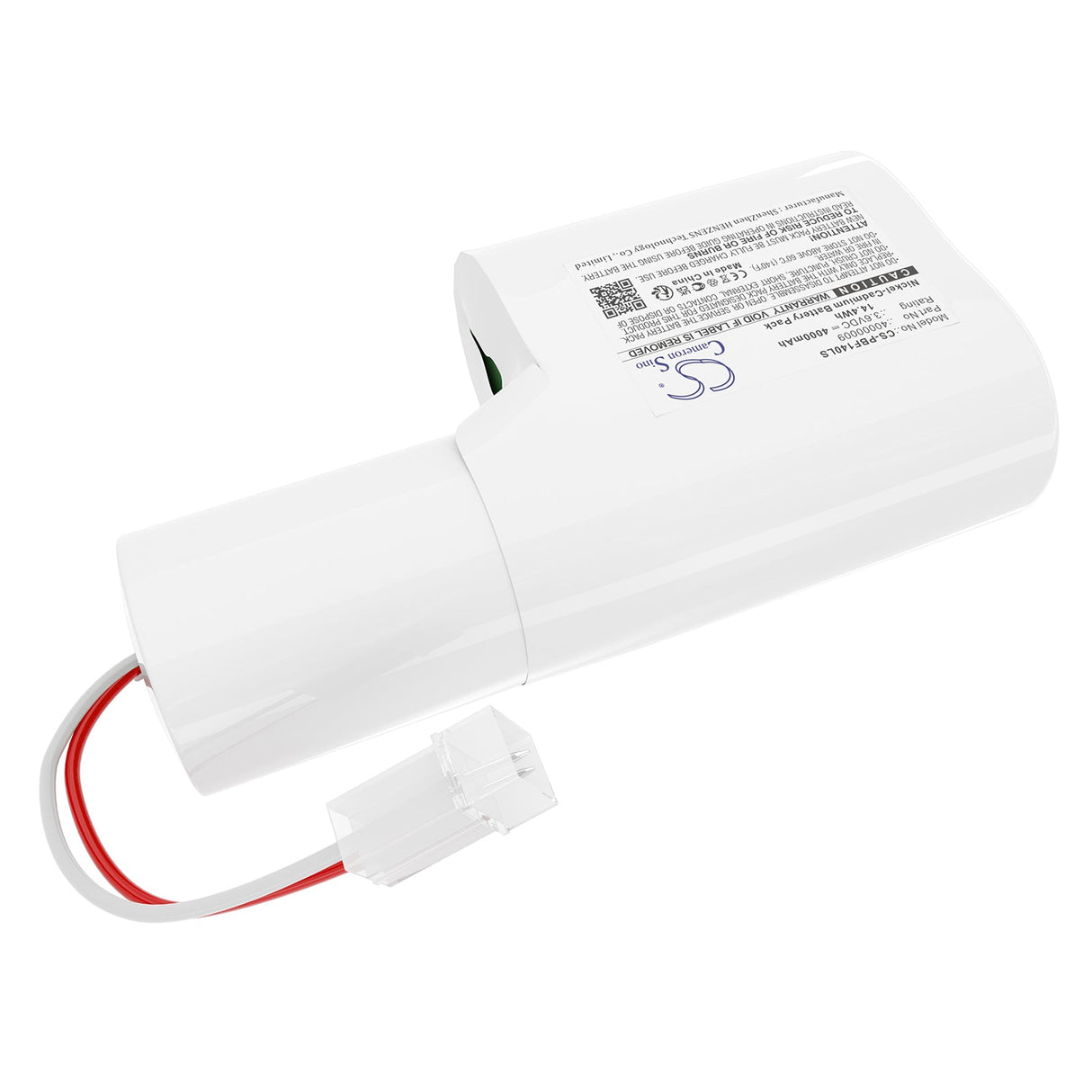 3,6V, Ni-CD, 4000mAh, batterie d'éclairage d'urgence compatible avec Philips, 40000009, Bodine Pcf14004, 14,4Wh Éclairage d'urgence Cameron Sino Technology Limited
