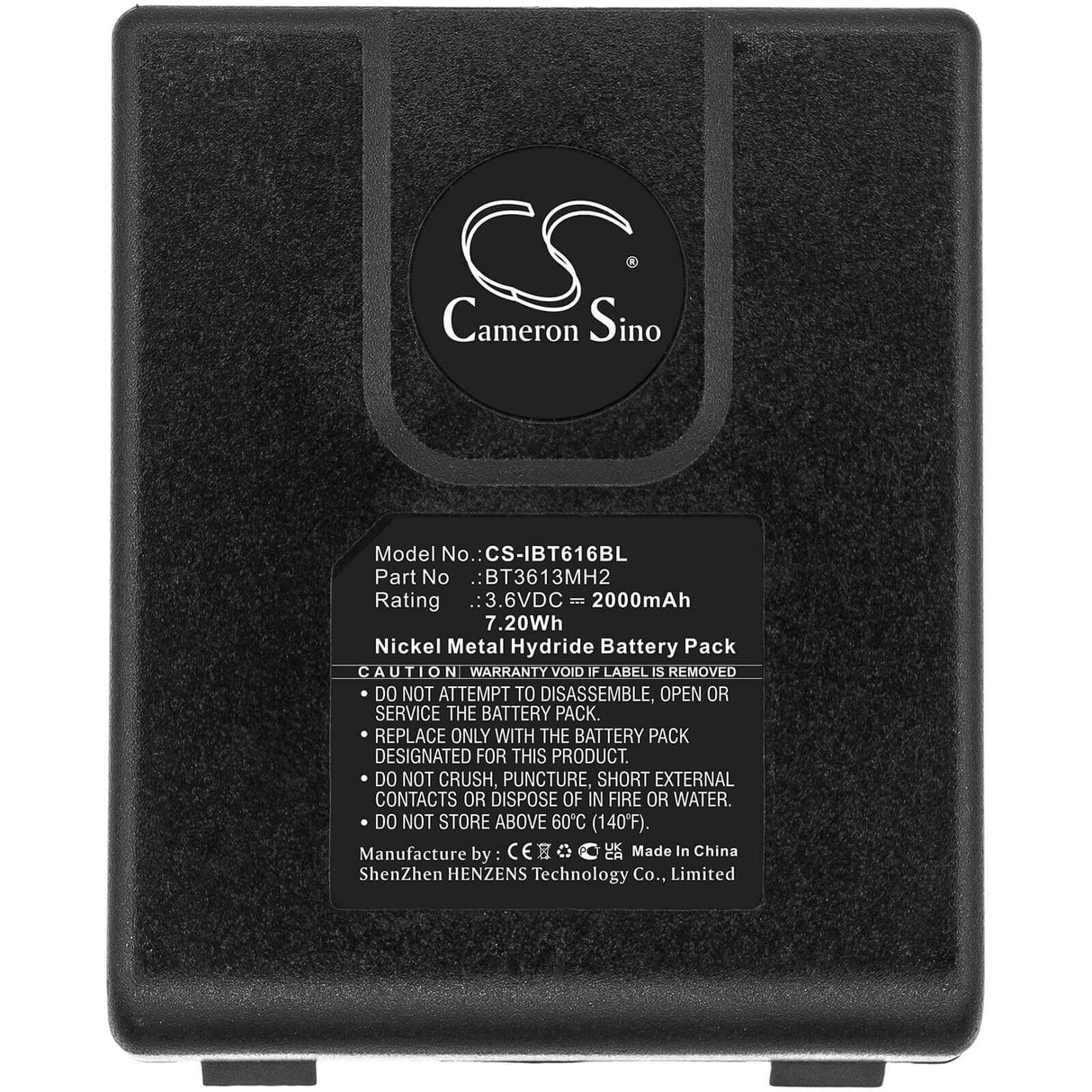 3.6v, Ni-mh, 2000mah, Crane Remote Battery Fit's Itowa, Winner 2g Version 2, 7.20wh Crane Remote Control Cameron Sino Technology Limited