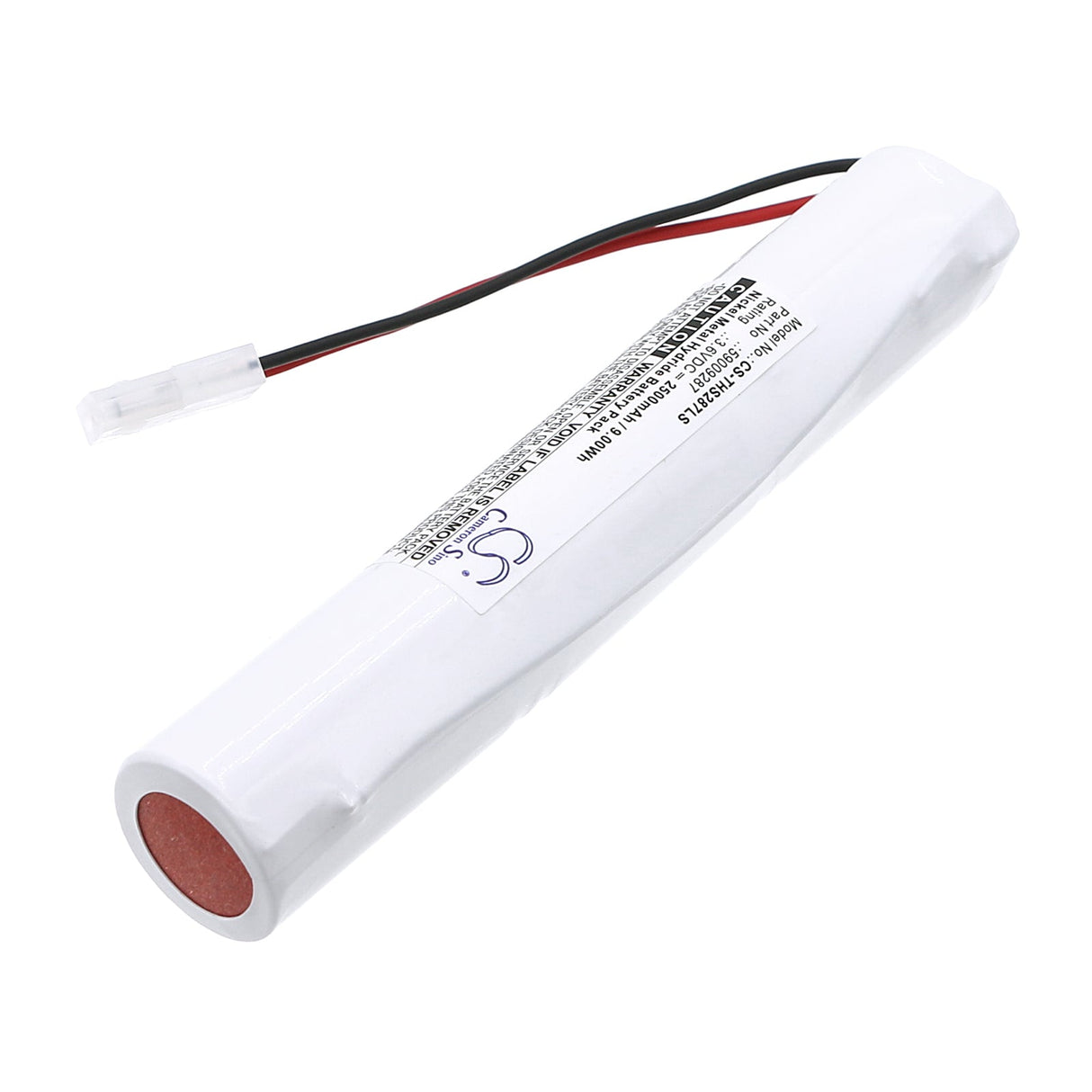 3,6V, Ni-MH, 2500mAh, batterie d'éclairage de secours compatible avec Thorn Voyager, 59009287, Solid E3d, 9,00Wh Éclairage de secours Cameron Sino Technology Limited