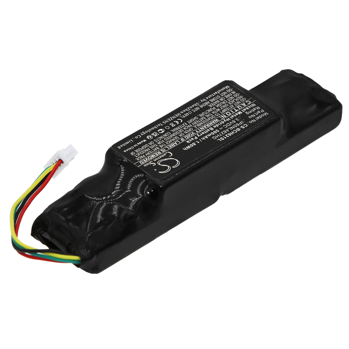 3.6V, Ni-MH, 500mAh, Batterie de casque convient à Bosch, Gp5m3emxv1z, Lbb 6213/01, Lbb 6214/23c, 1.8Wh Casque sans fil Cameron Sino Technology Limited