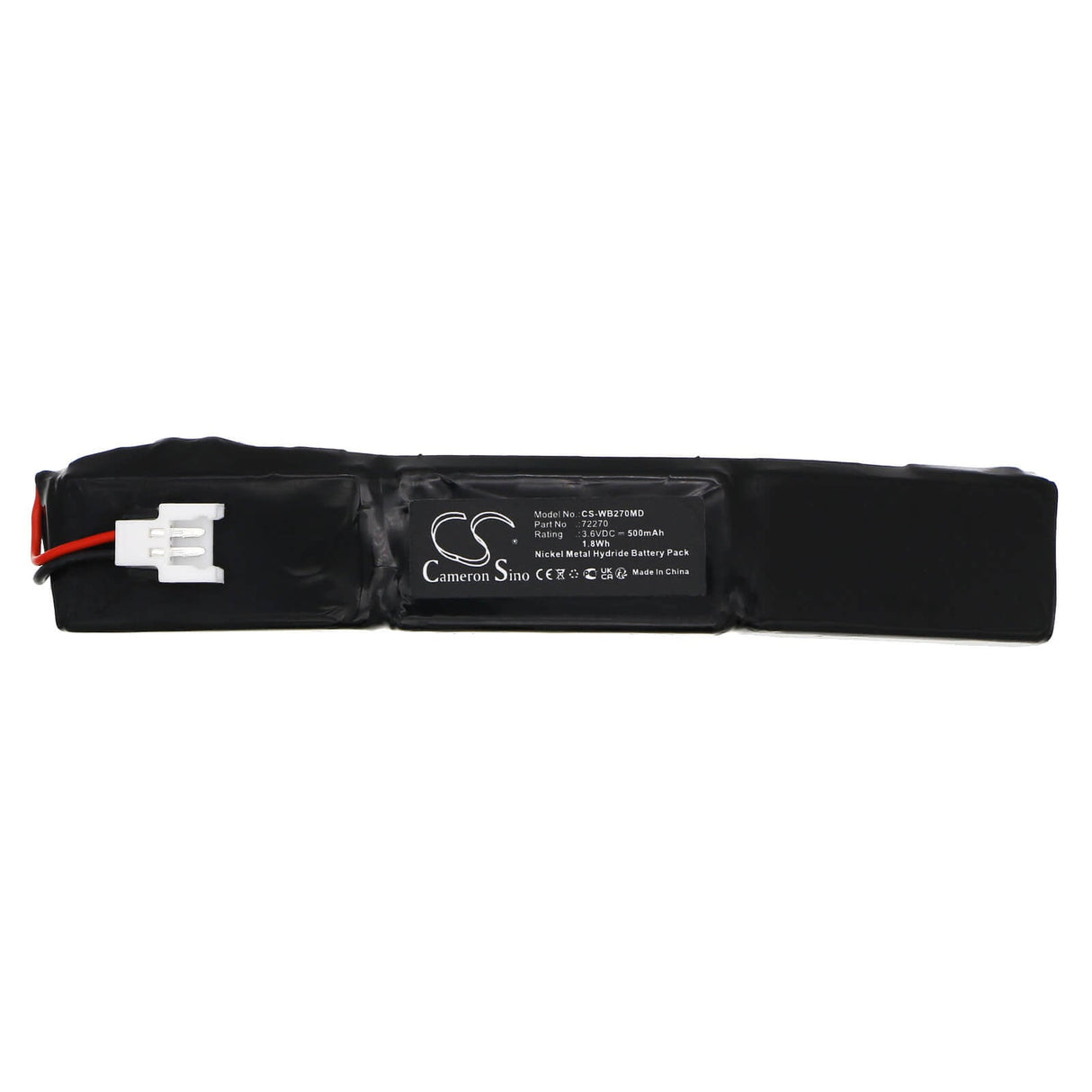 3.6V, Ni-MH, 500mAh, Medical battery fits Welch-allyn, 460 Green Series Diagnostic He, 4607x, 1.8Wh Medical Cameron Sino Technology Limited (Medical)