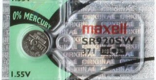 371 - Sr920sw 1.55 Volt Silver Oxide Battery Replacement Coin Cell Batteries Maxell