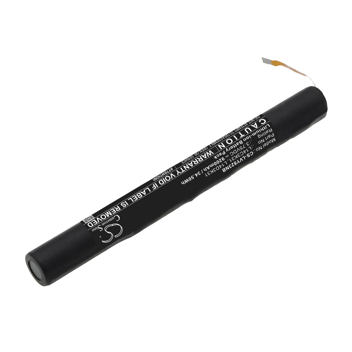 3.75v, Li-ion, 9200mah, Battery Fits Lenovo Yoga Tablet 2 1050f, Yoga Tablet 2 1051f, 34.50wh Notebook, Laptop Cameron Sino Technology Limited