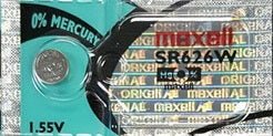 376 - Sr626w 1.55 Volt Silver Oxide Battery Replacement Coin Cell Batteries Maxell