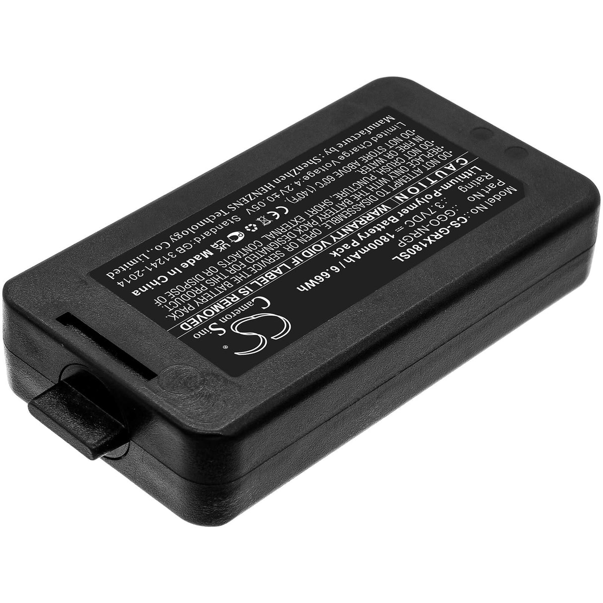 3.7v, 1800mah, Batterie Li-polymère pour système de moniteur de scène compatible avec Green-go, Wbpx Wireless Beltpack, 6.66wh Système de moniteur de scène Cameron Sino Technology Limited