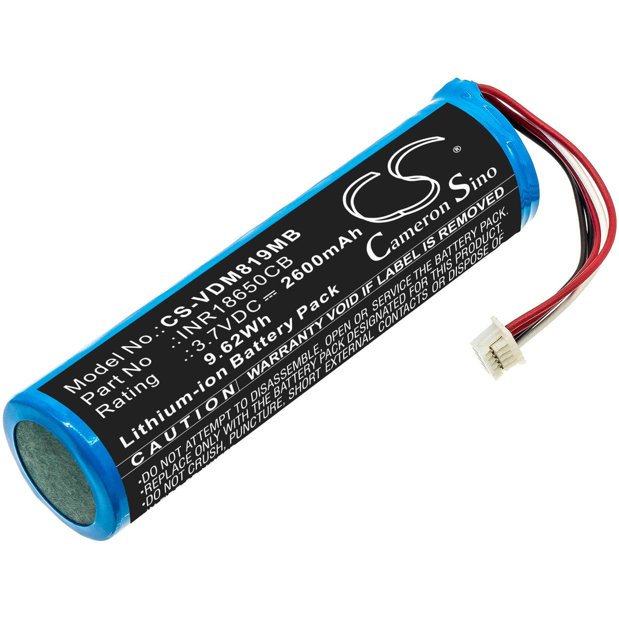 Batterie de babyphone 3.7v, 2600mah, Li-ion compatible avec Vtech, Vm819, 9.62wh BabyPhone Cameron Sino Technology Limited