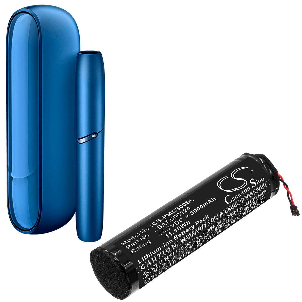 Batterie Li-ion 3,7v, 3000mah, adaptée à Philip Morris, Iqos 3.0 Charge Box, 11.10wh E-cigarette Cameron Sino Technology Limited