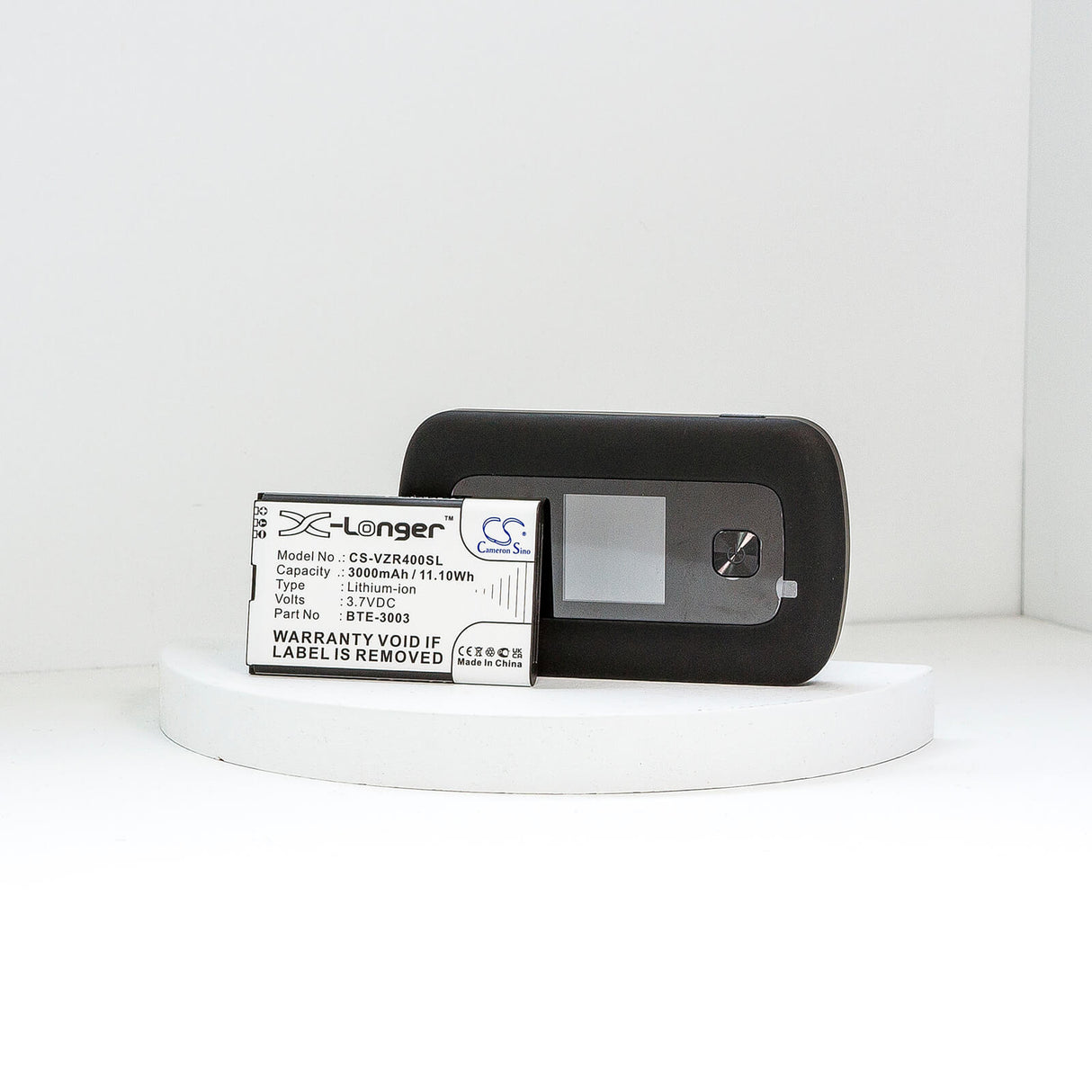 3.7V, Li-ion, 3000mAh, Hotspot battery fits Kajeet, Verizon, Orbic, Bte-3003, Smartspot V400, 11.10Wh Hotspot Cameron Sino Technology Limited