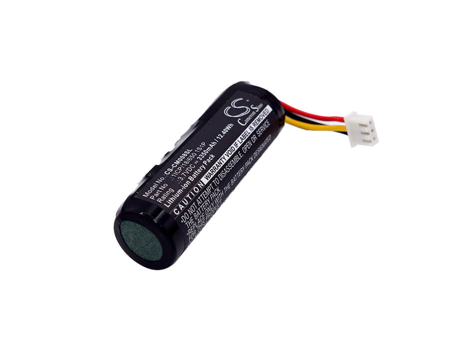 3.7V, Li-ion, 3350mAh, Pack de batterie convient à Custom Battery Pack, Fey Elektronik, 1icp/18/650 1s1p, 12.395Wh Pack de batterie Cameron Sino Technology Limited