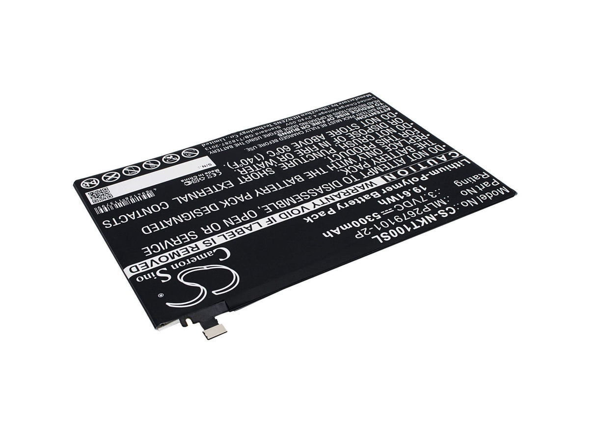 3.7v, 5300mah, Li-polymer Battery Fit's Nokia, N1, N1s, 19.61wh Batteries for Electronics Cameron Sino Technology Limited (Suspended)