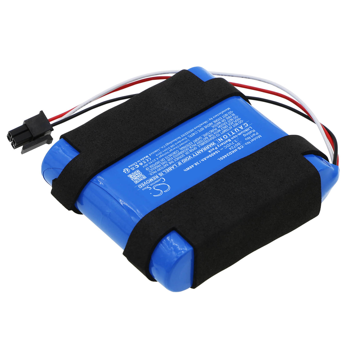 3,7v, Li-ion, 10400mah, Batterie de caméra de sécurité domestique compatible avec Hikvision, Ds-2xs2t46xm, 38,48wh Caméra de sécurité domestique Cameron Sino Technology Limited