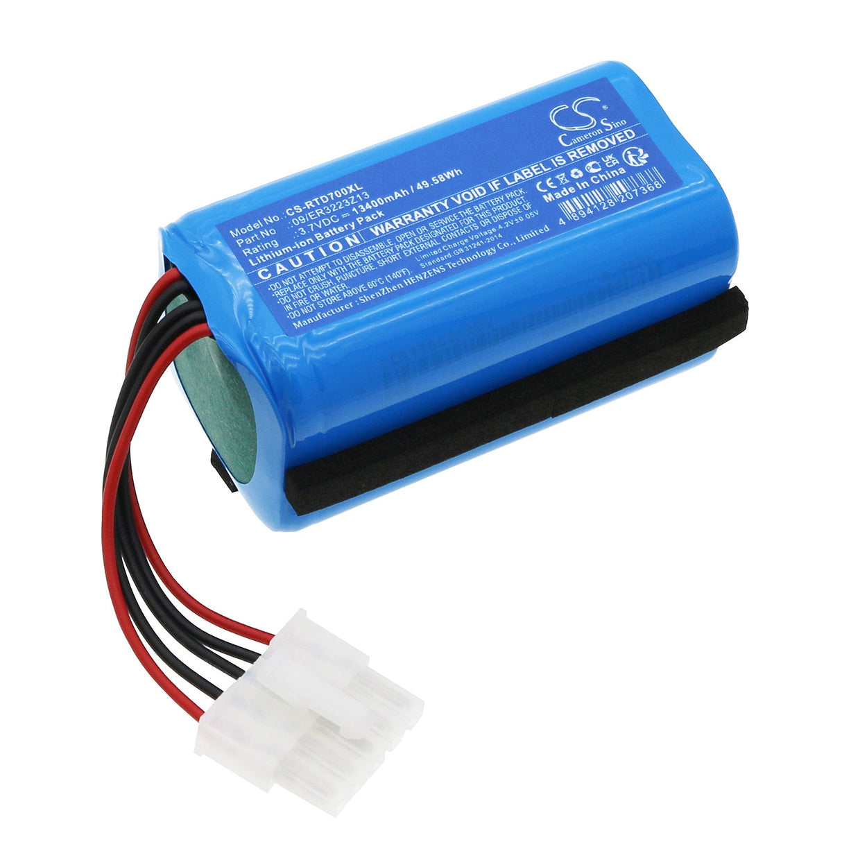 3.7V, Li-ion, 13400mAh Equipment, Survey, Test Battery fits Radiodetection, Pipe Locators And Rd7000+, Rd7000, 49.58Wh Equipment, Survey, Test Cameron Sino Technology Limited