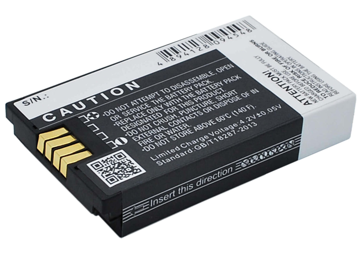 3,7V, Li-ion, 1400mAh, batterie GPS compatible Skygolf, 280504525tslg, Sg4, Skycaddie Sg4, 5,18Wh GPS, Navigator Cameron Sino Technology Limited (Suspendu)