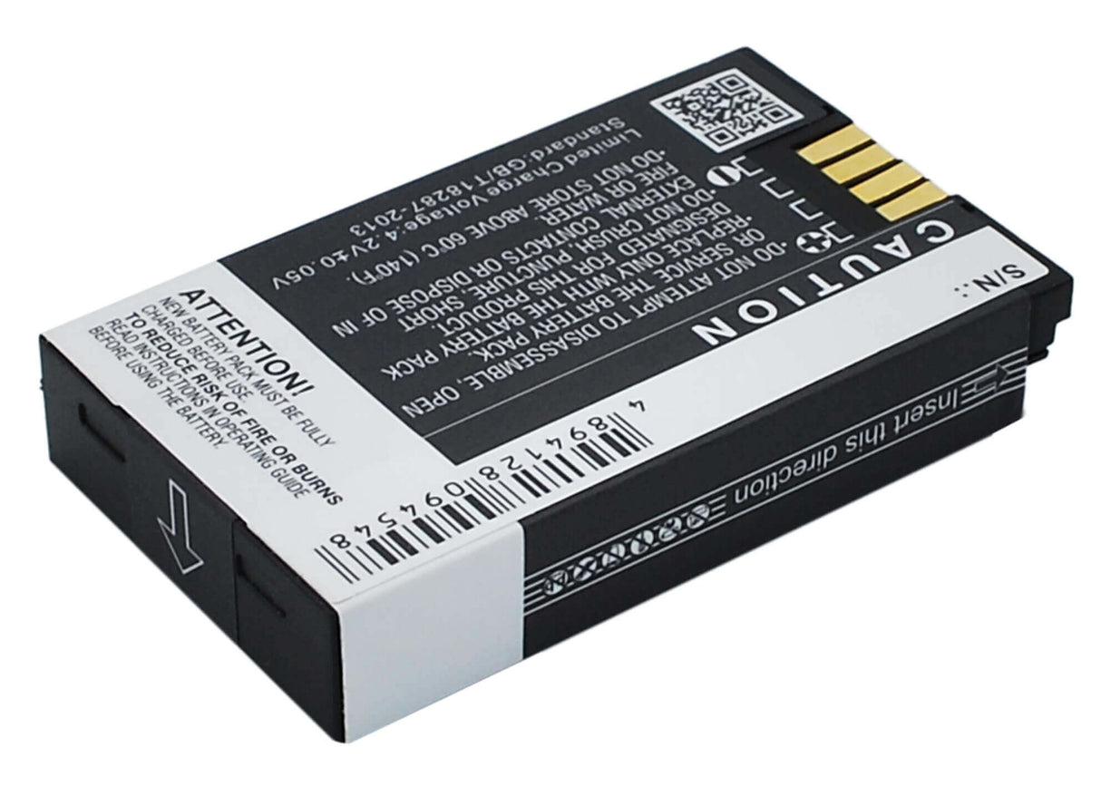 3,7V, Li-ion, 1400mAh, batterie GPS compatible Skygolf, 280504525tslg, Sg4, Skycaddie Sg4, 5,18Wh GPS, Navigator Cameron Sino Technology Limited (Suspendu)