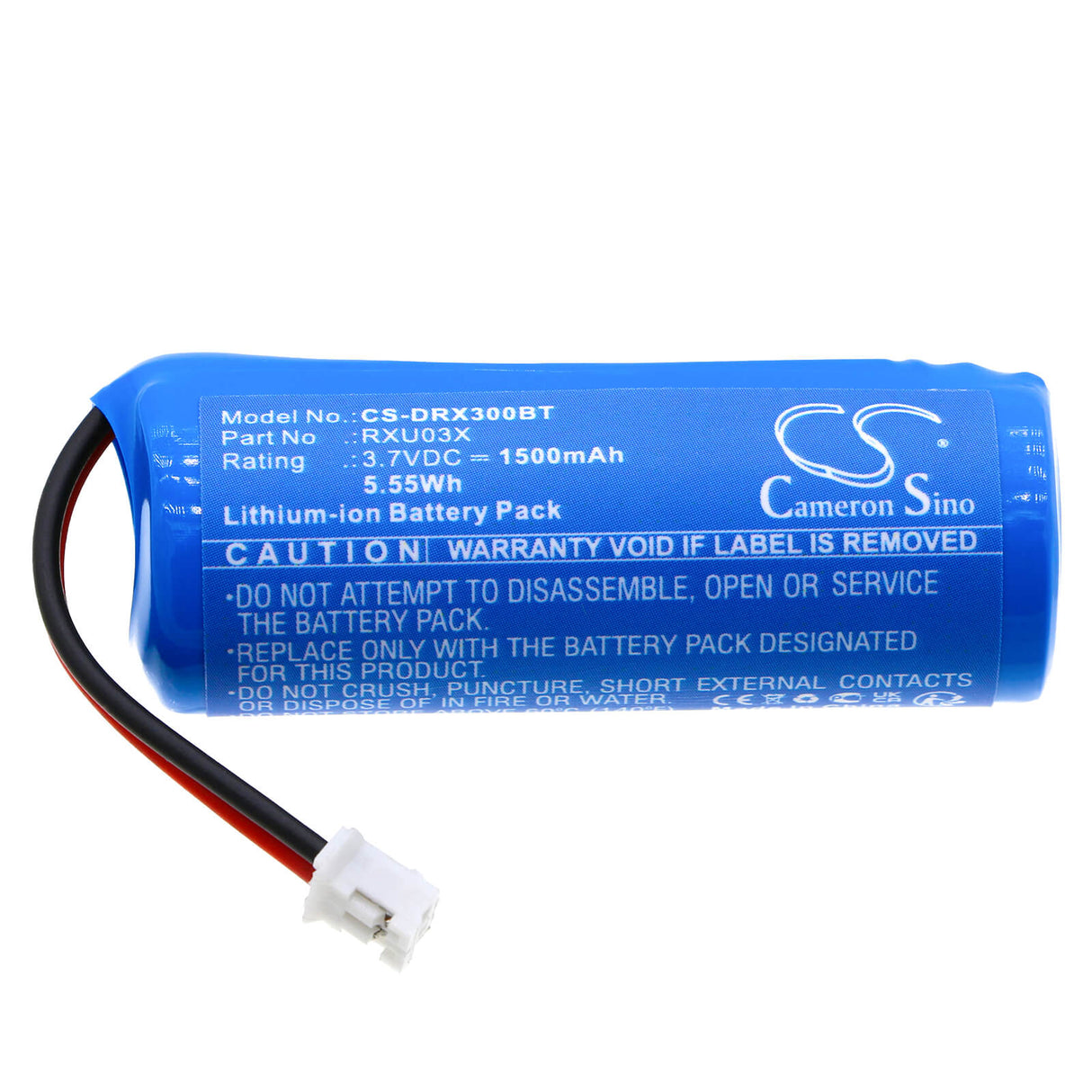3.7v, Li-ion, 1500mah, Alarm Battery Fits Daitem, Sh501ax, Sh502ax, 5.55wh Alarm System Cameron Sino Technology Limited