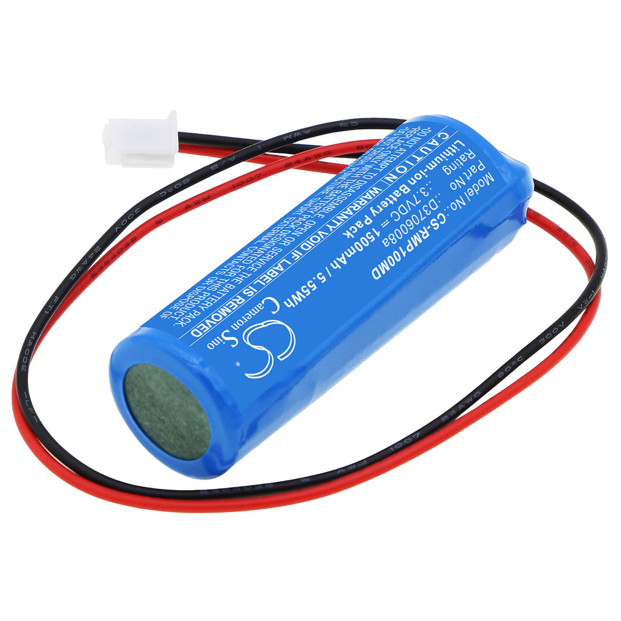 3,7V, Li-ion, 1500mAh, Batterie médicale compatible avec Revitive, Tunstall, D3706008a, Medic Plus, Medic Plus Circulation Booster, 5,55Wh Médical Cameron Sino Technology Limited (Médical)